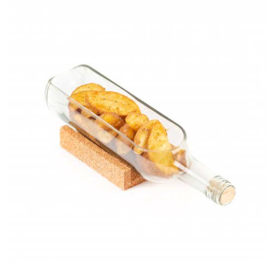 Transparent Wine Bottle Serving Set