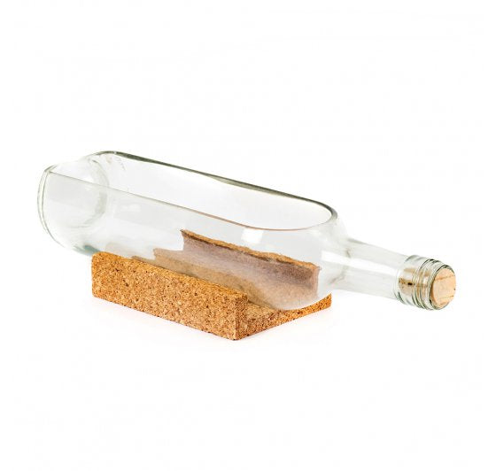 Transparent Wine Bottle Serving Set