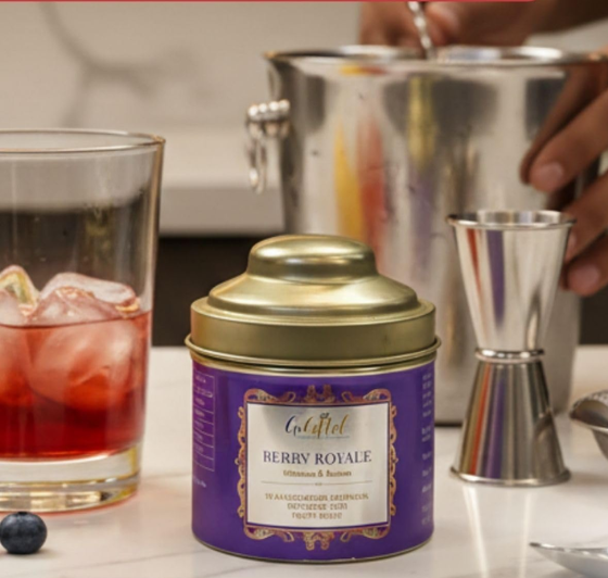 Berry Royale Gin Infusion Bags β Botanical Cocktail Infusion for Gin, Vodka & Spirits