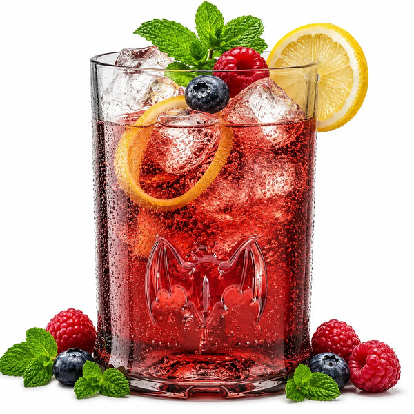 Bacardi Rum Drinking Glass – Handmade Eco-Friendly Bar Glass