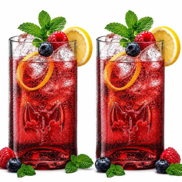 Bacardi Rum Drinking Glass – Handmade Eco-Friendly Bar Glass