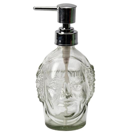 Old Monk Soap Dispenser – Handmade Eco-Friendly Bathroom Accessory