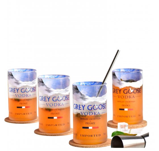 Grey Goose Glasses (Set of Four)