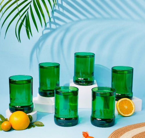 Load image into Gallery viewer, Upcycled Jameson Whisky Glasses (Set of Two)