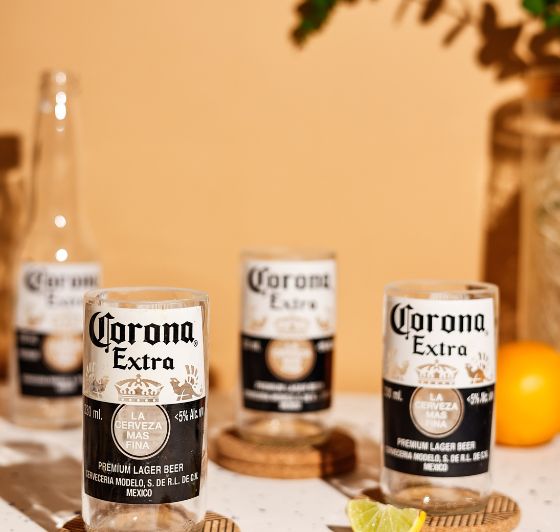 Safe & Durable Corona Beer Glasses (Set of 2) – GoGiftid