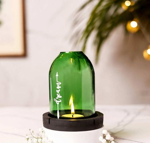 Load image into Gallery viewer, Upcycled Dream Tea Light Holder