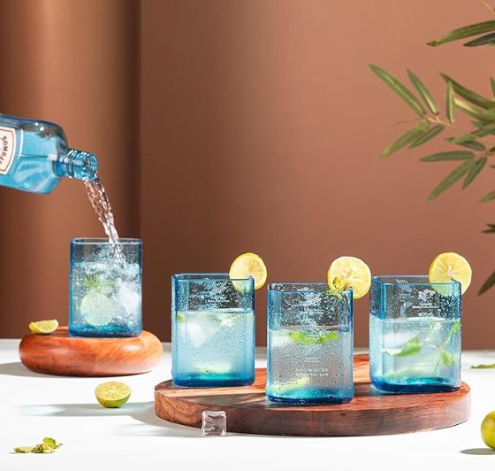 Bombay Sapphire Gin Glasses Set of 4