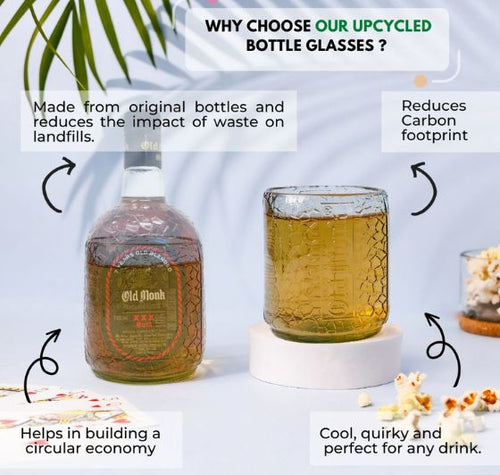 Load image into Gallery viewer, Retro Old Rum Monk Small Glasses (Set of Two)