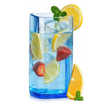 Upcycled Bombay Sapphire Gin Bottle Glass
