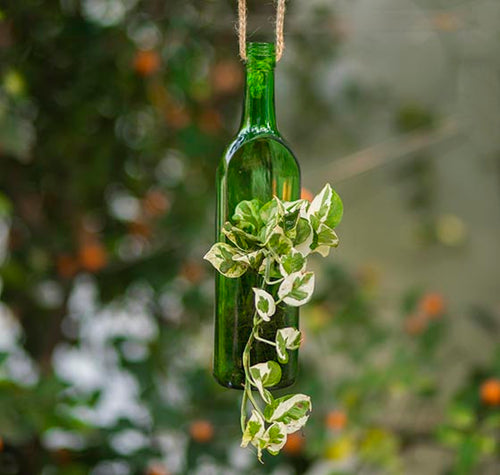 Load image into Gallery viewer, Hand Crafted Jharokha Bottle Planter
