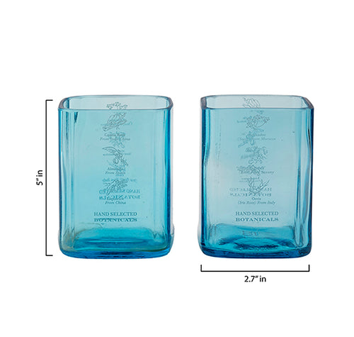 Load image into Gallery viewer, Durable Bombay Sapphire Gin Glasses Set Of Two