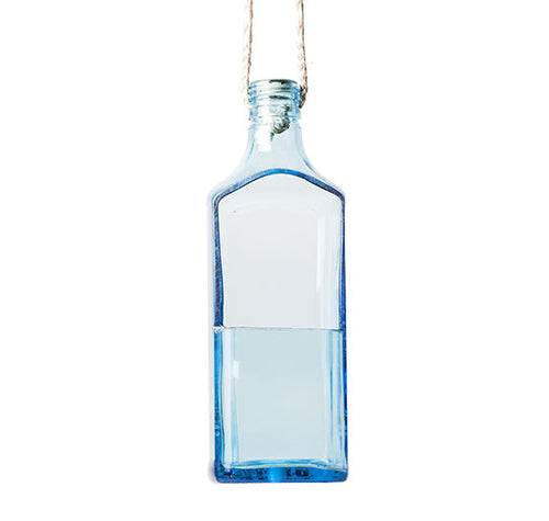 Load image into Gallery viewer, Sapphire Bottle Planter (Hanging)