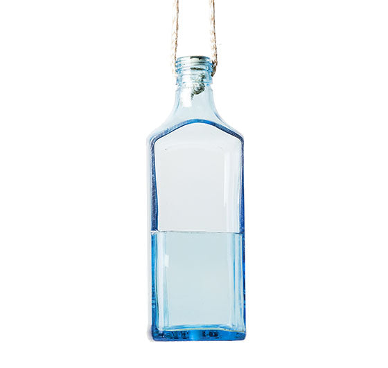 Sapphire Bottle Planter (Hanging)