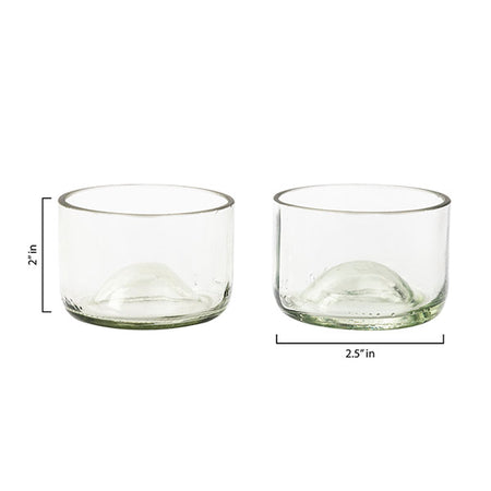 Transparent Wine Bottle Serving Set