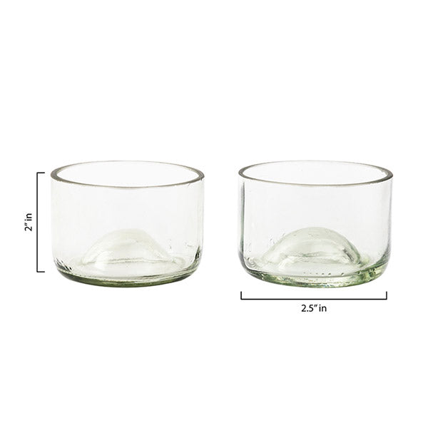 Transparent Wine Bottle Serving Set