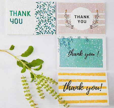Plantable Thank You Cards With Envelopes