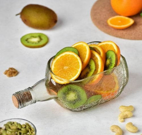 Load image into Gallery viewer, Old Monk Platter Made from old Monk Bottles