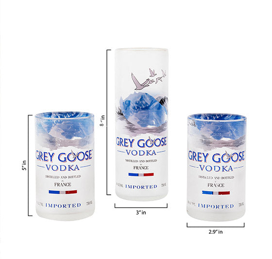 Grey Goose Glasses (Set of Three)
