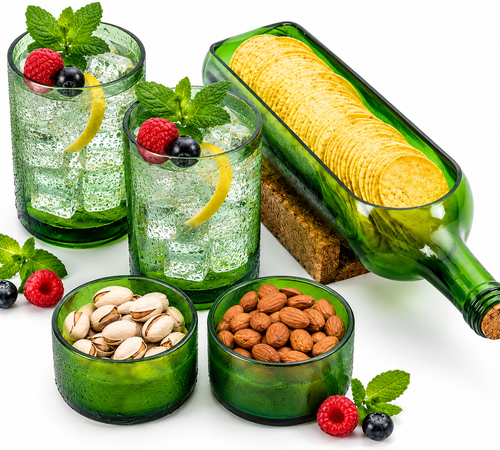 Why Upcycled Glassware Is Trending in the UK