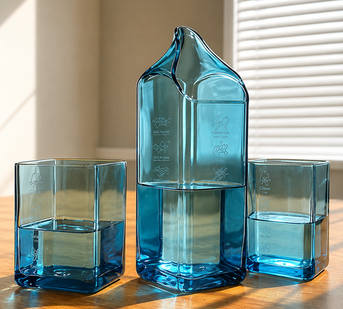 How Recycled Bottle Glasses Are Made