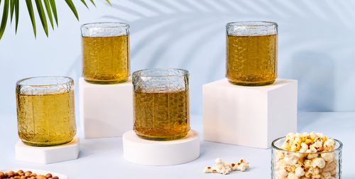Best Upcycled Bar Glasses in the UK: Sustainable Handmade Drinkware for Modern Home Bars
