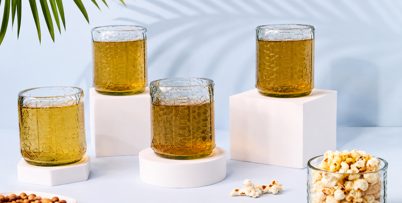 Best Upcycled Bar Glasses in the UK: Sustainable Handmade Drinkware for Modern Home Bars