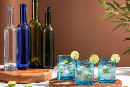 Upcycled Liquor Bottles to Glasses: The UK’s Growing Sustainable Drinkware Trend