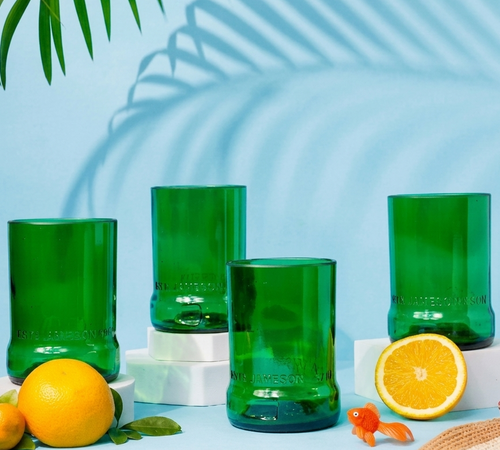 Top Upcycled Glassware Ideas for Sustainable Homes