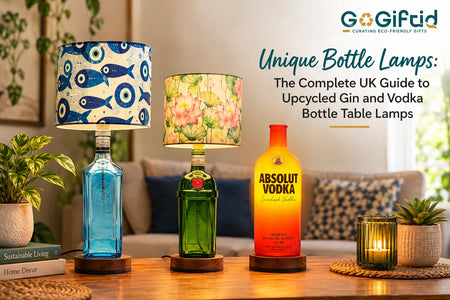 Unique Bottle Lamps: The Complete UK Guide to Upcycled Gin and Vodka Bottle Table Lamps