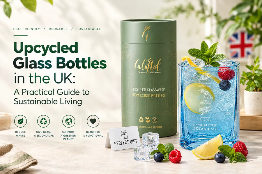 Upcycled Glass Bottles in the UK