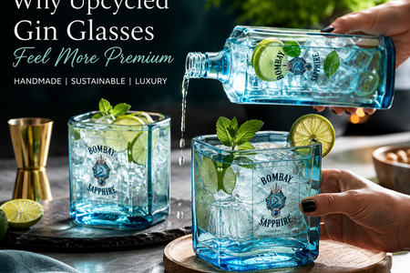 Why Upcycled Gin Glasses Feel More Premium