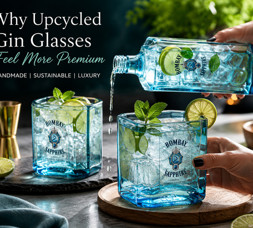 Why Upcycled Gin Glasses Feel More Premium