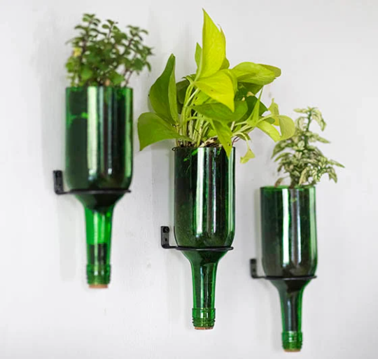 Wine Planters With Ring