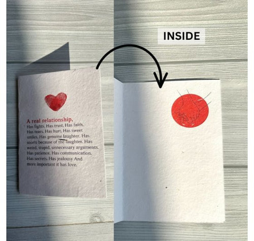 Load image into Gallery viewer, Seed Paper Set of 4 Plantable Love You Greeting Cards - Bio-Degradable 
