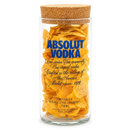 Absolut Storage Jars Set of 2 – Handmade Upcycled Glass Canisters