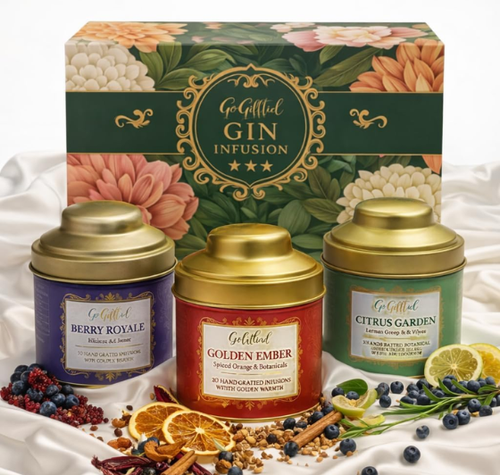 Load image into Gallery viewer, Berry Royale Gin Infusion Bags – Botanical Cocktail Infusion for Gin, Vodka &amp; Spirits
