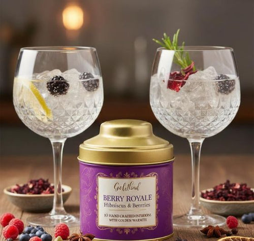 Load image into Gallery viewer, Berry Royale Gin Infusion Tin – Botanical Cocktail Flavouring
