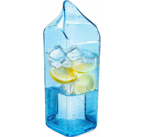 Load image into Gallery viewer, Bombay Sapphire Upcycled Glass Water Jug
