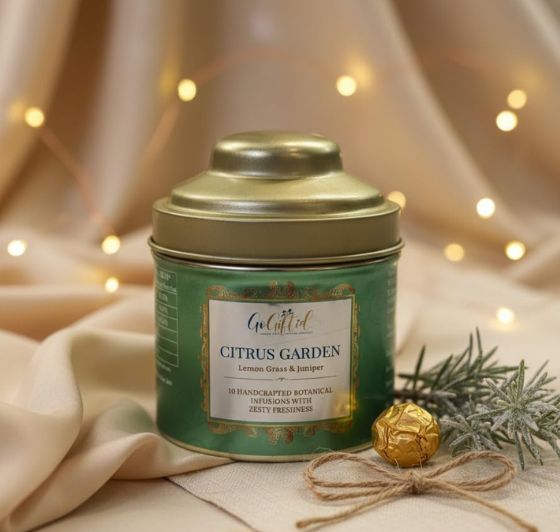 Citrus Blossom Gin Infusion Tin – Botanical Cocktail Flavouring