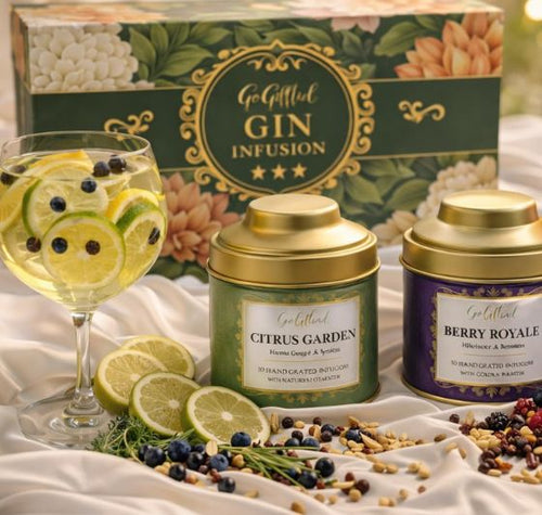 Load image into Gallery viewer, Botanical Gin Infusion Gift Box – Berry Royale &amp; Citrus Blossom
