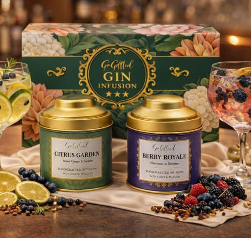 Load image into Gallery viewer, Botanical Gin Infusion Gift Box – Berry Royale &amp; Citrus Blossom
