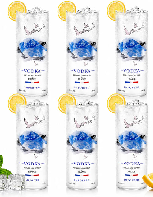 Load image into Gallery viewer, Upcycled Grey Goose Vodka Glass – Handmade Recycled Cocktail Glass
