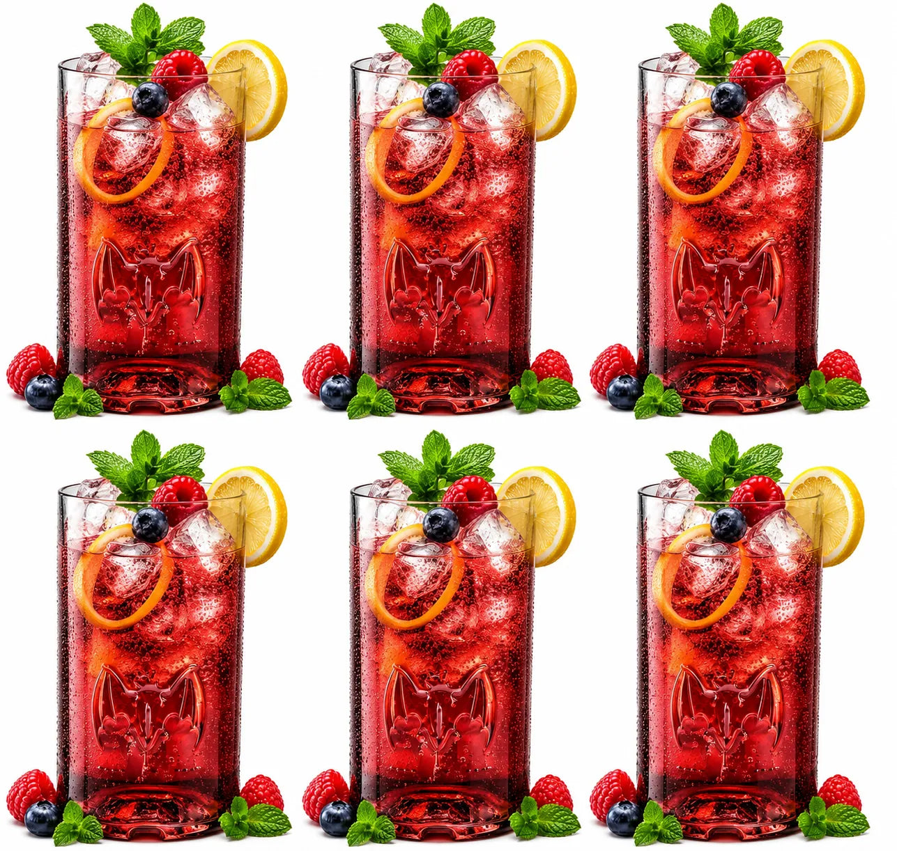 Bacardi Rum Drinking Glass – Handmade Eco-Friendly Bar Glass