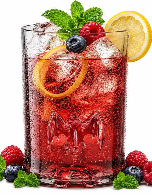 Load image into Gallery viewer, Bacardi Rum Drinking Glass – Handmade Eco-Friendly Bar Glass
