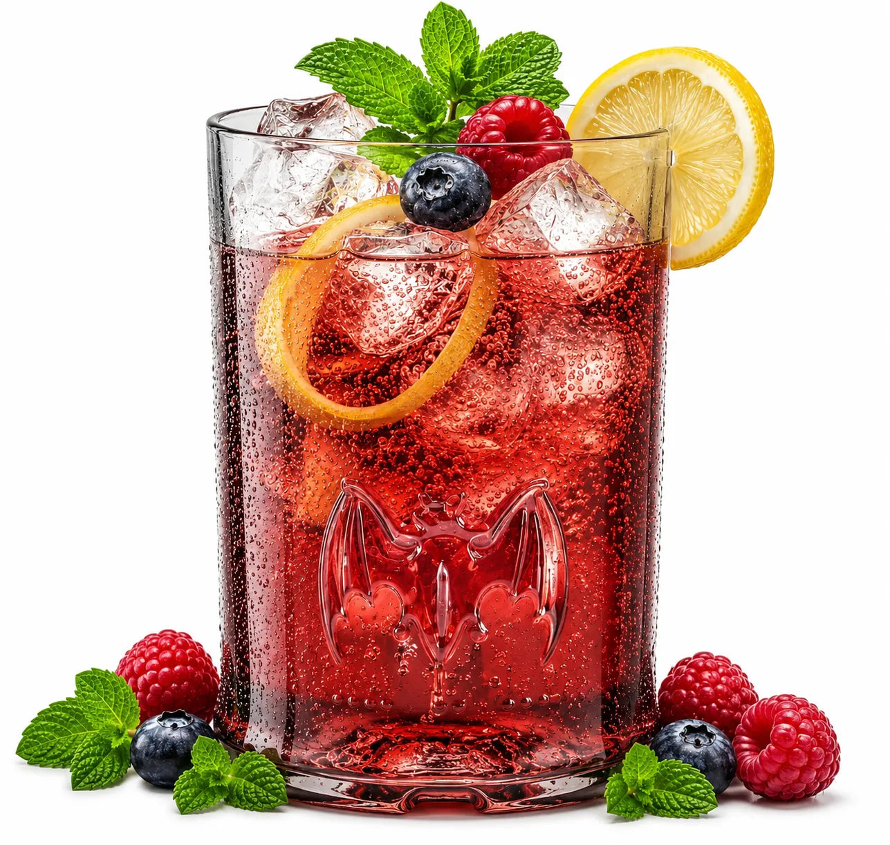 Bacardi Rum Drinking Glass – Handmade Eco-Friendly Bar Glass