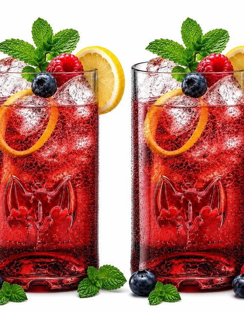 Load image into Gallery viewer, Bacardi Rum Drinking Glass – Handmade Eco-Friendly Bar Glass
