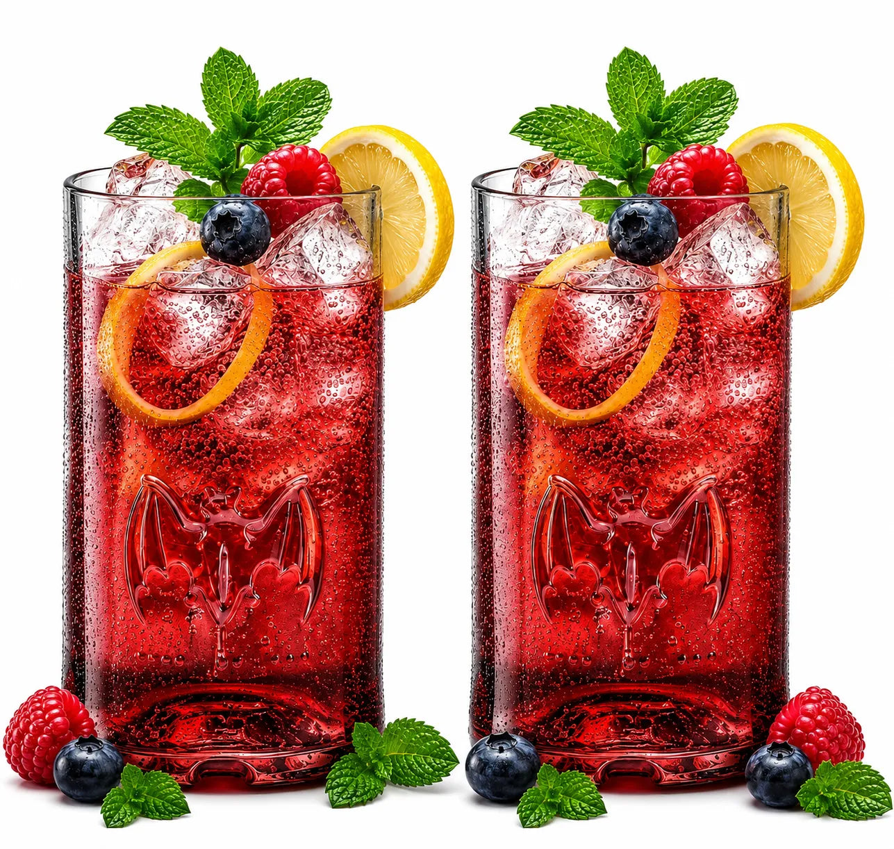 Bacardi Rum Drinking Glass – Handmade Eco-Friendly Bar Glass
