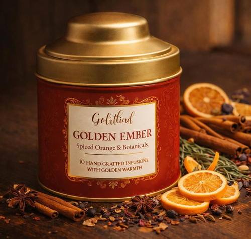 Load image into Gallery viewer, Golden Ember Gin Infusion Bags – Botanical Cocktail Infusion for Gin, Vodka &amp; Spirits

