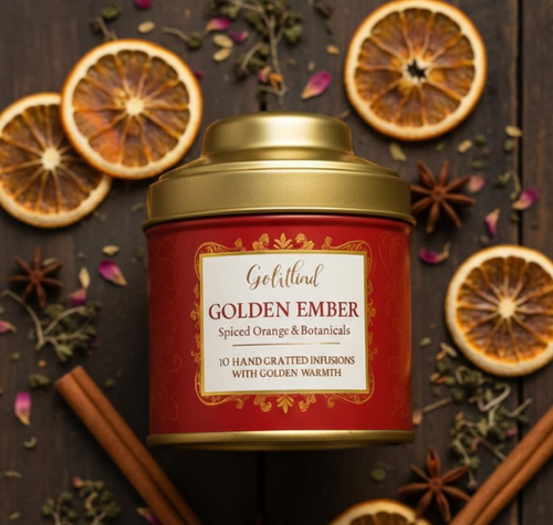 Load image into Gallery viewer, Golden Ember Gin Infusion Bags – Botanical Cocktail Infusion for Gin, Vodka &amp; Spirits
