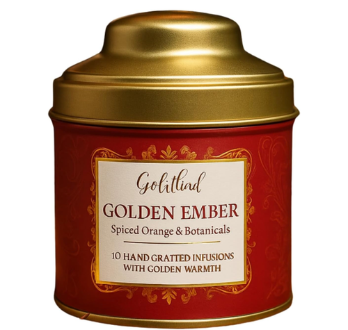 Load image into Gallery viewer, Golden Ember Gin Infusion Bags – Botanical Cocktail Infusion for Gin, Vodka &amp; Spirits
